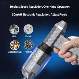 <span class=keywords><strong>Aspirateur</strong></span> de voiture portable sans fil avec charge USB + ventilateur turbocompressé, moteur sans balais, <span class=keywords><strong>souffleur</strong></span> de poussière haute puissance - Product Image 5