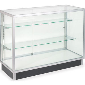 יצרן עשן חנות ללא תשלום מלא תמונה זכוכית חלון ראווה עם דלתות הזזה - Product Image 3