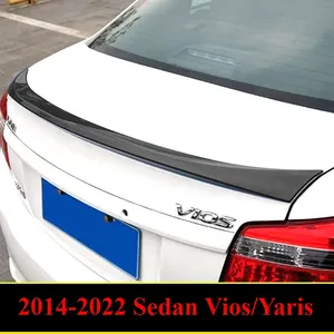 สปอยเลอร์หลังทรงสปอร์ต StarNav สำหรับรถยนต์โตโยต้า ยาริส ซีดาน ปี 2014-2022-2025  พร้อมครีบปิดฝากระโปรงท้าย ชุดแต่งรถยนต์ อุปกรณ์ตกแต่ง - Product Image 5