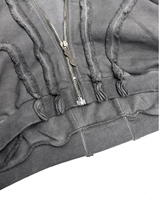 Vêtements de créateur pour hommes Cardigan masqué à fermeture éclair en métal pour hommes Sweat à capuche Ninja Produits tendance 2025 Nouveautés