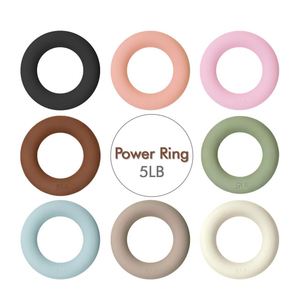 Banda de Resistencia de Silicona Power Ring de 5LB, Portátil, Impermeable, Ergonómica, para Entrenamiento de Cuerpo Completo, Gimnasio, Fitness, Unisex, Antideslizante - Product Image 1