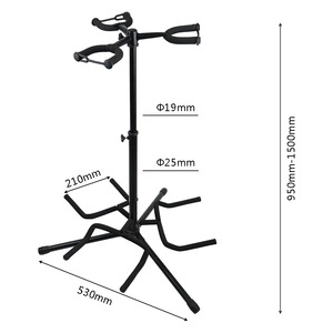 Support de guitare pliable à trois rangées pour instruments acoustiques folkloriques et <span class=keywords><strong>pipa</strong></span> CT-306 - Product Image 1