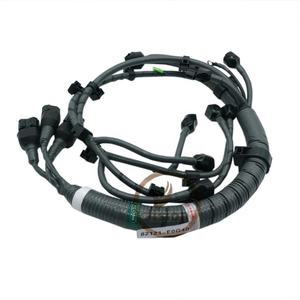 Pièces d'excavatrice SK200-8 SK210-8 SK250-8 Excavatrice Moteur J05 Faisceau de câblage VH82121-E0G40 VH82121-E0G60 - Product Image 1