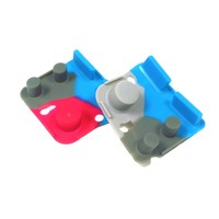 Clavier en caoutchouc silicone personnalisé avec des pastilles conductrices pour télécommande, finition anti-reflet, durée de vie de 1 million de cycles