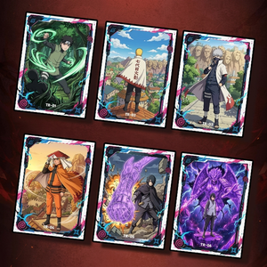Carte en papier Anime Brick Nijia, carte à collectionner, affiche en carton, figurine d'action, boîte mystère, impression couleur personnalisable pour Otaku - Product Image 5
