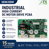 Controlador de Motor de CC de Alta Corriente Personalizado, Placa Controladora Industrial PCBA, Fabricación de Ensamblaje de PCB OEM ODM con Cobre Reforzado