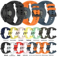 Tali Silikon untuk Garmin Instinct 3 / Instinct 2 - Tali Pengganti 22mm & 26mm