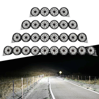 Super lumineux haute puissance Pro6 Barra De Luz Led hors route 32 pouces modulaire barre lumineuse pour camion UTV RZR