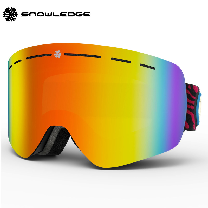 HUBO 197C oem очки для снега магнитные Анти-туман поляризованные фотохромные очки для снегохода лыжные очки