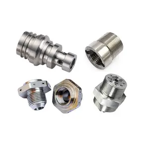 Factory Custom Precision Stainless Steel Aluminum Titanium CNC Machining Parts CNC Turning Machine Parts