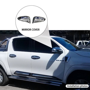 ชุดแต่งรถยนต์ราคาโรงงาน ฝาครอบมือจับประตู ฝาครอบกระจกมองข้าง ฝาครอบไฟหน้า ฝาครอบไฟท้าย สำหรับ Toyota Hilux Revo - Product Image 4