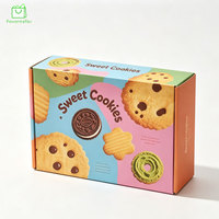 Boîtes personnalisées gaufrées avec logo, en matériaux recyclés, emballages écologiques en papier, boîtes postales ondulées pour biscuits, sushis et nouilles