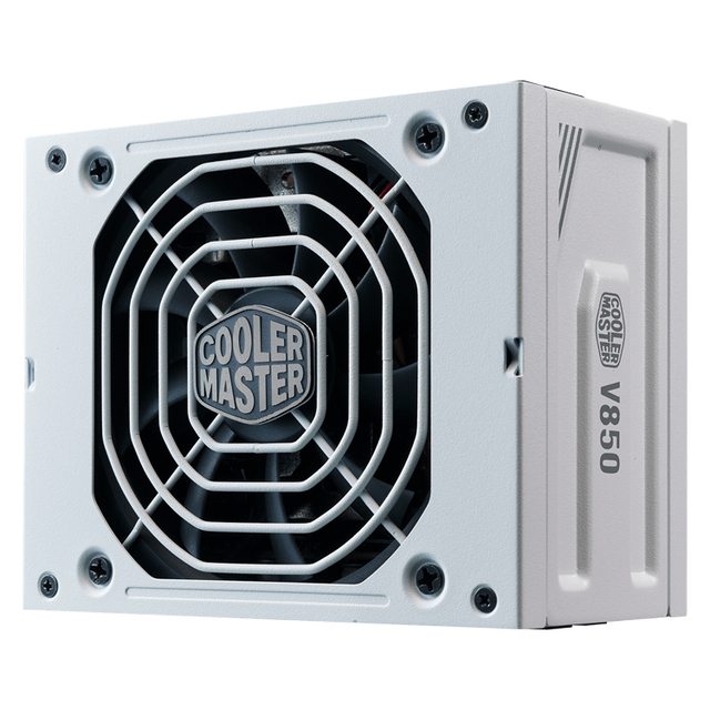 CoolerMaster V850 850W SFX GOLD ATX 3.0 WHITE EDITION Power Supply with 80 PLUS Gold Certified Full Module 10-year Warranty