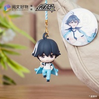 Vente en gros de figurines pendentifs authentiques en version Q de la série Fox Spirit Matchmaker Millennium Under Flowers Wangquan Fugui, en boîte surprise