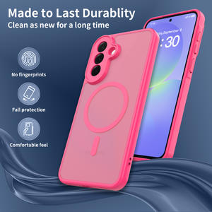 เคสโทรศัพท์พร้อมตัวป้องกันกล้องกระจกเคสโทรศัพท์สำหรับ <span class=keywords><strong>Samsung</strong></span> A36 A26 A16 A54 A35 A55 A37ฝาหลัง A57 - Product Image 6