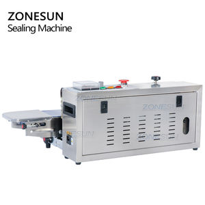 ZONESUN FR-900 sacchetto di plastica Soild inchiostro a nastro continuo sigillante macchina espansa cibo fascia sigillante sigillante - Product Image 5