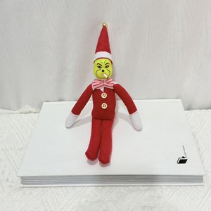 Peluche del <span class=keywords><strong>Grinch</strong></span>, Monstruo Verde de Peluche, Muñeco Decorativo Navideño, Adorno para Estantería, Regalo para Niños, Venta al Por Mayor - Product Image 4