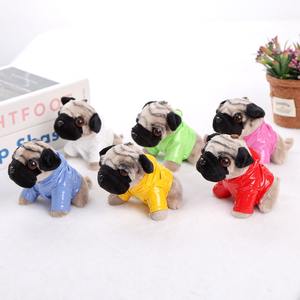 Mg <span class=keywords><strong>pug</strong></span> קטיף צעצוע בובה keyשרשרת כלב קטיפה מתנה ליום הולדת צעצוע לשקיות בנות וחיות ממולאות - Product Image 5