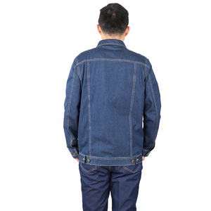 Tùy Chỉnh Thoáng Khí Denim Làm Việc Quần Áo Nhà Máy Trực Tiếp Dài Tay Áo Jeans Áo Khoác Và Quần Workwear Tổng Đồng Phục - Product Image 2