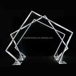 ซุ้มแต่งงาน ฉากหลัง ไฟ LED RGB แสงสีขาว อุโมงค์ ซุ้มทางเข้า ตกแต่งงานปาร์ตี้ เวที - Product Image 4