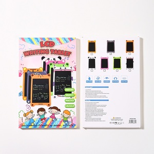 Toptan karton sevimli oyuncaklar çocuklar için 8.5 inç çizim kurulu Doodle kurulu grafik yazma tableti - Product Image 6