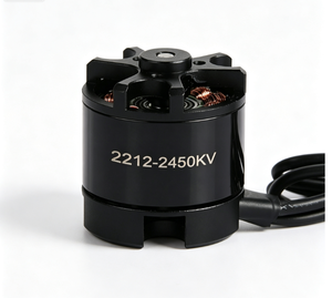 Motor sin Escobillas 2212 2450KV de Aleación de Aluminio Negro, Accesorios para Drones - Product Image 1