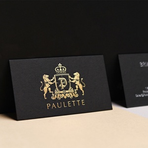 นามบัตรธุรกิจหรูหราคุณภาพสูง กระดาษอาร์ตหนา พิมพ์สกรีน ขายส่ง - Product Image 5