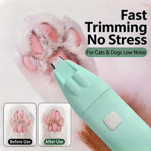 सबसे ज्यादा बिकने वाला यूएसबी रिचार्जेबल पालतू जानवर और शेवर सेट-पालतू बनाने के लिए समायोज्य इलेक्ट्रिक क्लिपर्स - Product Image 2