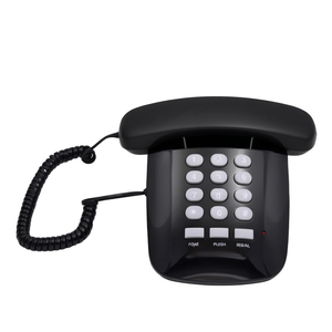 Téléphone fixe noir SOLE - Product Image 2