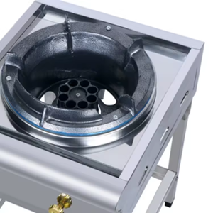 Estufa de Gas Económica de 40Kw con Quemador para <span class=keywords><strong>Wok</strong></span> de Alta Presión, Cocina Robusta para Freír, Fuego Intenso, Compre Válvulas Compatibles con Estufas - Product Image 3