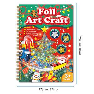 Kit de Arte de aluminio de Navidad, regalos artesanales para niños, Regalos divertidos para mayores de 4 años, niñas, niños, Artes Creativas y manualidades, juegos, juguetes para niños - Product Image 3