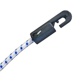 Attaches élastiques écologiques à livraison rapide pour la fixation des bâches d'échafaudage, attaches en fil de latex bleu élastique pour la tension et la fixation. - Product Image 1