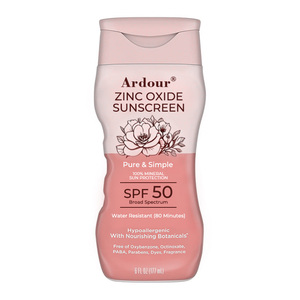 ครีมกันแดดที่บริสุทธิ์และเรียบง่ายครีมกันแดดสเปกตรัม SPF 50กับซิงค์ออกไซด์ - Product Image 4