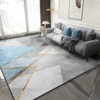 Tapis de sol de luxe 3d personnalisé, nordique, moderne, luxueux, antidérapant, décoration, grande zone nordique, pour salon
