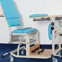Chaise de position assise-debout de qualité supérieure pour enfants, réglable, pour la rééducation des membres inférieurs et la correction de la posture des jambes