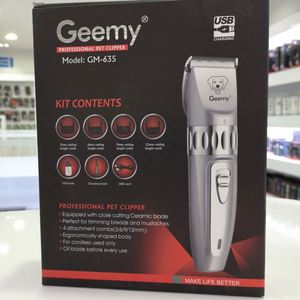 Tondeuse à <span class=keywords><strong>cheveux</strong></span> rechargeable professionnelle GEEMY GM635 <span class=keywords><strong>2022</strong></span>, tondeuse électrique pour animaux <span class=keywords><strong>de</strong></span> compagnie - Product Image 2