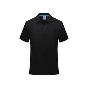 Camisa polo masculina, camisa de malha de poliéster e colorida, uniforme de trabalho, para o verão, manga curta, slim fit, roupa de trabalho, 100%