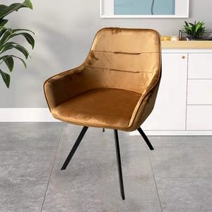 Chaises de salle à manger modernes pour la maison et le restaurant chaises en tissu pour hall de cuisine - Product Image 3