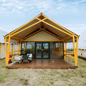Tente panoramique de montagne pour 6 à 8 personnes, type étendu, grande tente de camping quatre saisons - Product Image 1