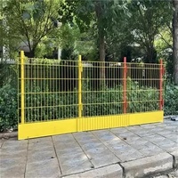 Barrière de sécurité pour fosses de fondation, protection temporaire des bords de chantier, garde-corps