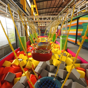 Fabricante de Equipos para <span class=keywords><strong>Parques</strong></span> de Diversiones Interiores de Gran Tamaño, Modelos de Trampolín con Salto Bungee, <span class=keywords><strong>Parques</strong></span> de Trampolín - Product Image 4