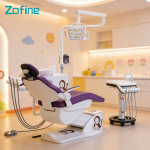 <span class=keywords><strong>Fauteuil</strong></span> dentaire pédiatrique électrique ST-Anna, adapté aux enfants, pour les soins en clinique, avec revêtement en cuir PU et certification CE - Product Image 4