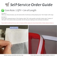 Tentures de Plafond Romantiques en Tulle Deux Couches pour Décoration Suspendue de Mariage et Événements Scéniques