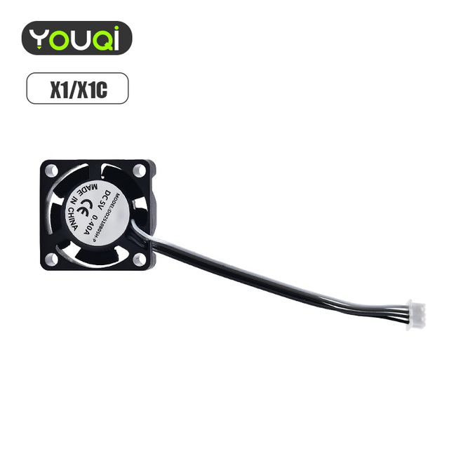 YouQi X1/X1C Hotend Cooling Fan 2510 Fan for Bambu Lab 3D Printer