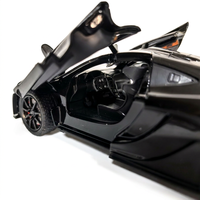 Modèle de voiture miniature en alliage de zinc McLaren P1 à l'échelle 1/24 avec fonction de recul, lumières et sons, pour les enfants de 8 à 13 ans