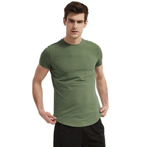 T-shirt en jersey 100 % coton pour homme, respirant, séchage rapide, écologique, 180 g, uni, manches courtes, col rond, décontracté, pour tous les jours - Product Image 2