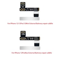 Câble flexible de batterie en métal d'origine SanYi pour iPhone 14 ProMax, outil de réparation de téléphone portable de type L avec garantie d'un an