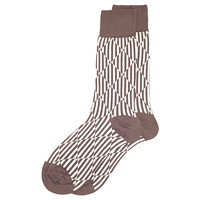 Calcetines de Vestir para Mujer, Personalizados, de Alta Calidad, Finos, Antibacterianos, Transpirables, con Patrón Geométrico para Comodidad Diaria