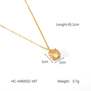 Popular estilo Ins para mujer, diseño de interés especial que combina con todo, acero de titanio, collar incrustado con diamantes que no se desvanece, accesorios para el cuello - Product Image 5