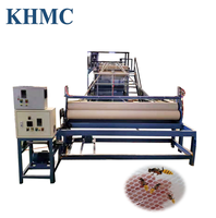 Ligne de production de filets en plastique pour volailles, extrusion à vis simple avec roulement pour l'élevage de poulets/canards